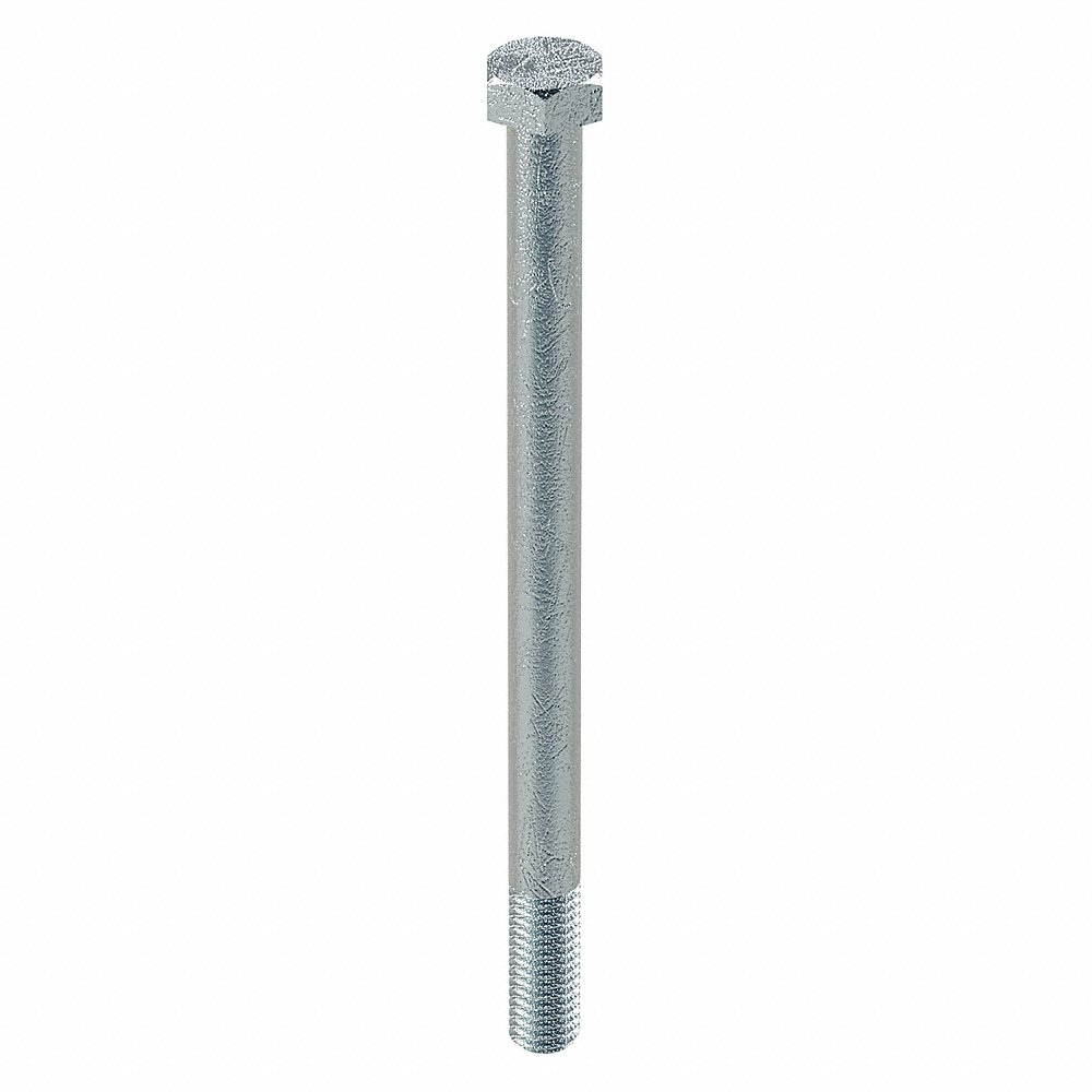 GRAINGER N01200.037.0550 Hex Head Cap Screw 3/8-16X5-1/2 Steel Grade 5 Zinc Plated, 10PK | AH8NNW 38WP02
