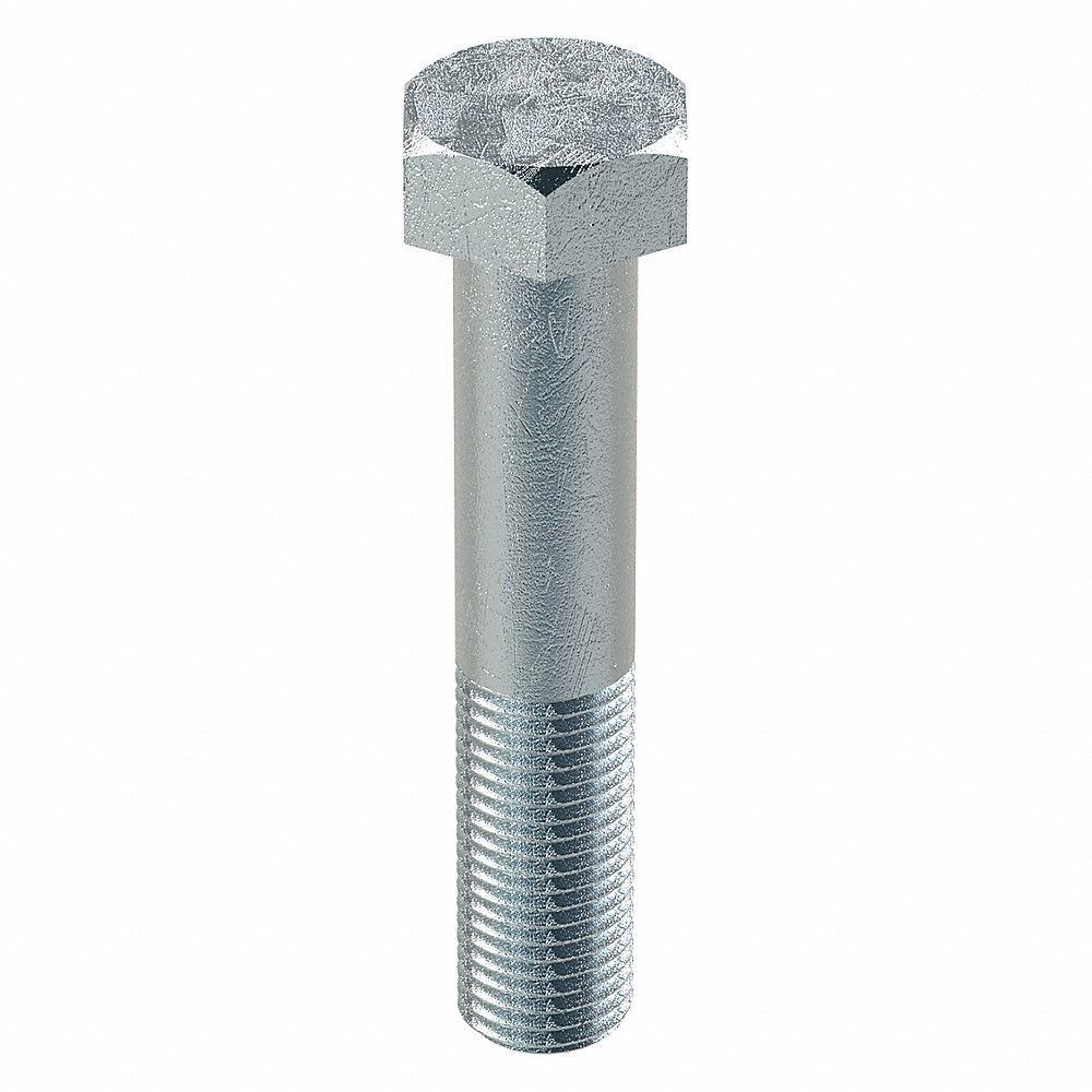 GRAINGER N01200.125.0650 Hex Head Cap Screw 1-1/4-7x6-1/2 Steel Grade 5 Zinc Plated | AH8NUQ 38WR14