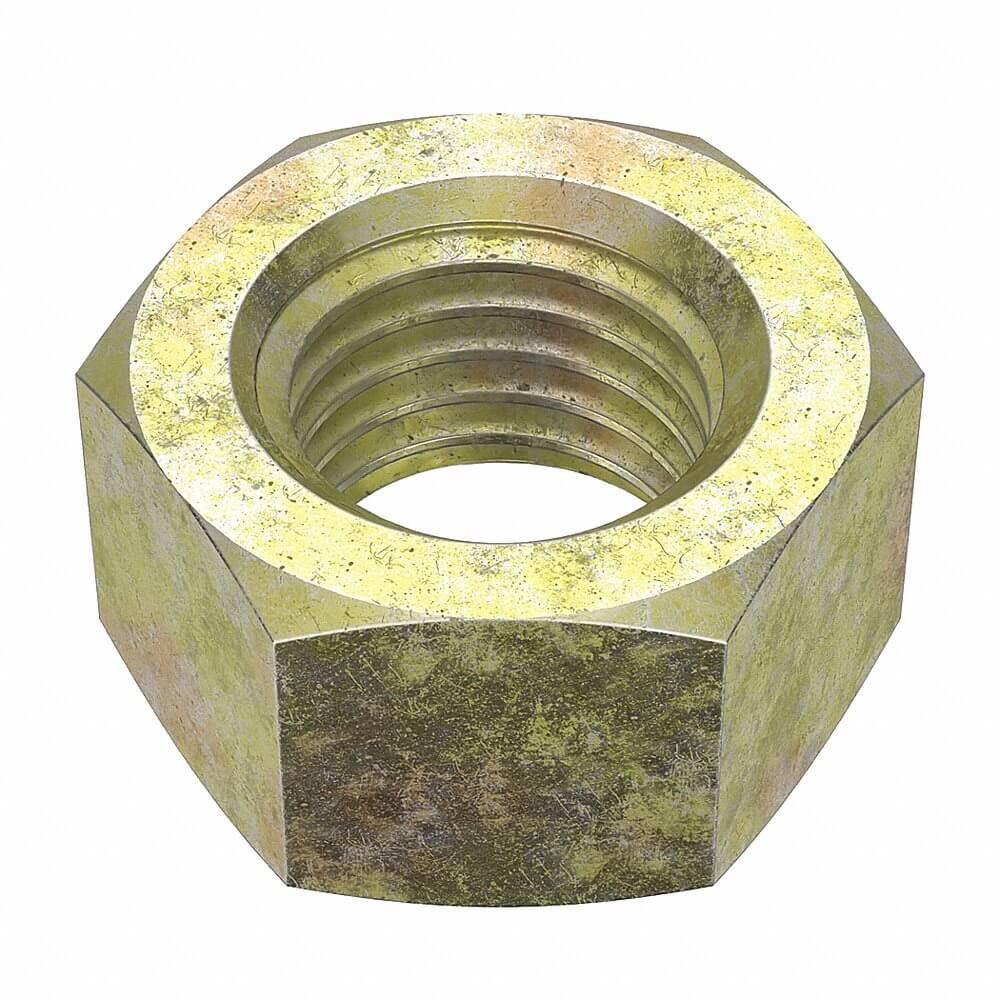 GRAINGER N04122.087.0001 Hex Nut 7/8-9 Grade 8 Steel Yp, 10PK | AH8UJF 38ZT48
