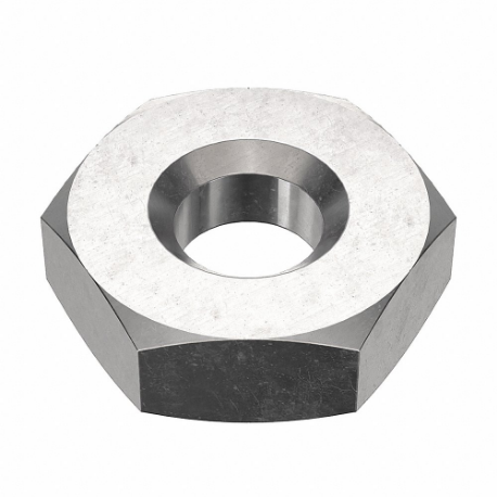GRAINGER NUT93010F Hex Nut, #10-32 Thread, 3/8 Inch Hex Width, 1/8 Inch Hex Height, Stainless Steel, 316 H5 | CQ2AFV 420N49