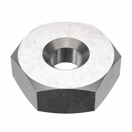 GRAINGER NUT93051C Hex Nut, 5/16 18 Thread, 1/2 Inch Hex Width, 17/64 Inch Hex Height, Stainless Steel | CQ2AKD 420N51