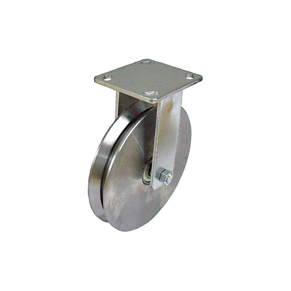 GRAINGER P21R-DSPK 125K-14 4-15/16 Inch Medium-Duty Rigid Plate Caster, 1250 Lbs. Load Rating | CD2PEB 454M85