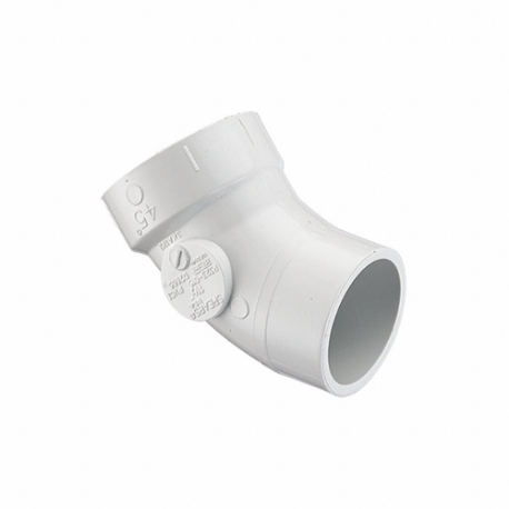 GRAINGER P323-030 45 Deg. Street Elbow, Schedule Dwv, 3 Inch X 3 Inch Fitting Pipe Size | CQ3ZXK 56GX38