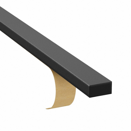 GRAINGER P811ULRL01.00XOH Epdm Neoprene Sbr Strip, Flame-Resistant, 1 Inch X 25 Ft, 1 Inch Thick, Black, Closed Cell | CQ2PCT 420C32