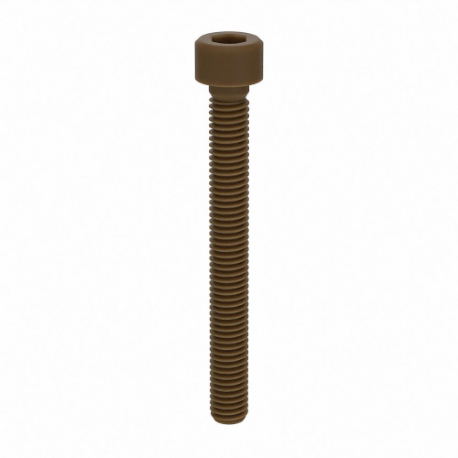 GRAINGER PKM6100-55SHC-01 Socket Head Cap Screw, M6-1 Thread Size, 55 mm Length Plain, 10 PK | CQ4XEK 447F91
