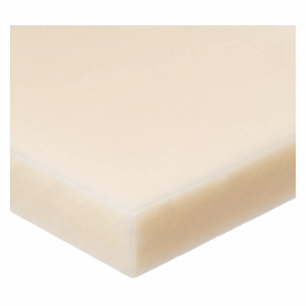 GRAINGER PS-AC-ESD-71 Rectangle Stock, 0.5 Inch Plastic Thick, Off-White, Opaque, 9850 Psi Tensile Strength | CP6TWY 60AX67