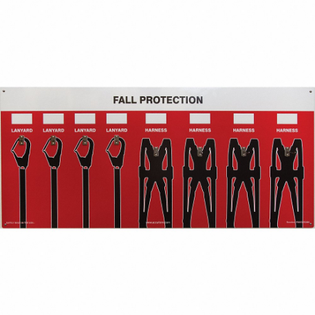 GRAINGER PSB724RDBK Shadow Board, 68 Inch Height, 30 Inch Width, 0.236 Inch Depth | CP8XPP 803HF5