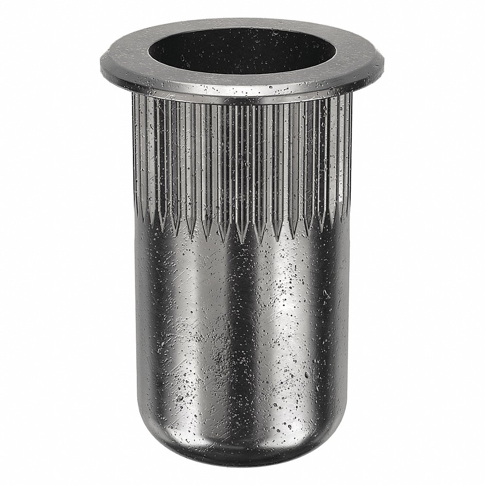 GRAINGER RFL2-1032-150-25 Rivet Nut 10-32 Thread 0.7195 Inch, 25PK | AG2TXY 32FX26
