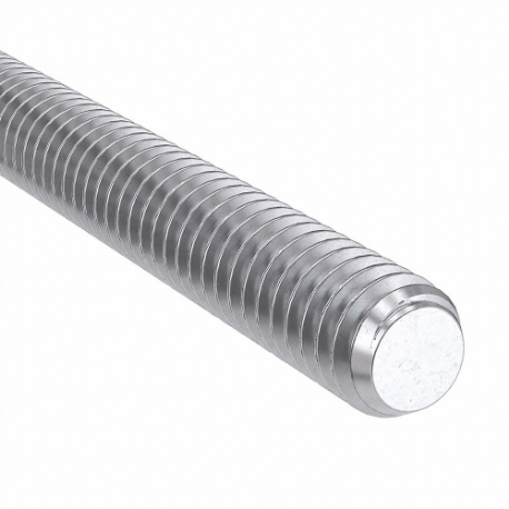 GRAINGER RODSS588 Screw, Stainless Steel, 18-8, Plain, 72 Inch Overall Lg, Stainless Steel | CP9RTE 33H219