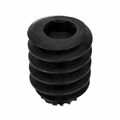 GRAINGER SDSK0060019CP-PK100 Socket Set Screw, #6-32 Thread Size, 3/16 Inch Length, Alloy Steel, Socket, 100 PK | CQ4LZP 5YNZ3