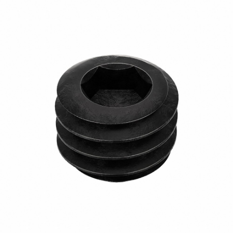 GRAINGER SDSS0310025CP-PK100 Socket Set Screw, 5/16-18 Thread Size, 1/4 Inch Length, Alloy Steel, 100 PK | CQ4MDZ 5TCA2