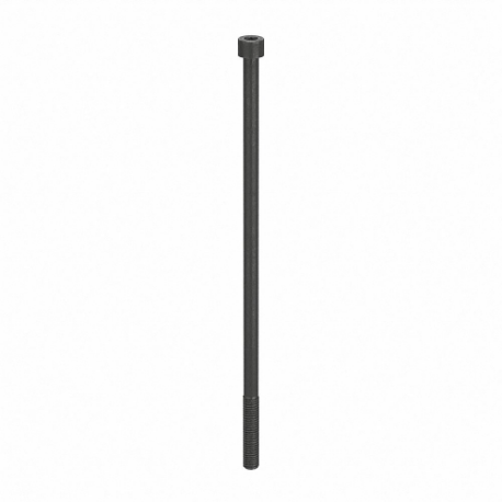 GRAINGER SHCSBOX121313 Socket Head Cap Screw, 1/2-13 Thread Size, 13 Inch Size Length Black Oxide, Steel 5 PK | CQ4VVV 33F376