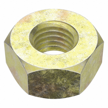 GRAINGER SLFI80251-100P Lock Nut, Top Lock Distorted Thread, 1/4 Inch-28 Thread Size, Steel, Grade C, Zinc Yellow | CQ2JUA 4FAW3