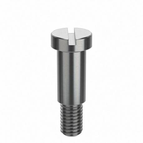 GRAINGER STR401M10X20 Shoulder Screw, M8-1.25 Thread Size, 13 mm Thread Length, 20 mm Shoulder Length, Plain | CQ4NMY 45GA62