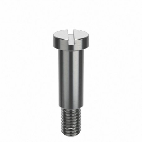 GRAINGER STR401M10X25 Shoulder Screw, M8-1.25 Thread Size, 13 mm Thread Length, 25 mm Shoulder Length, Plain | CQ4NPZ 45GA63