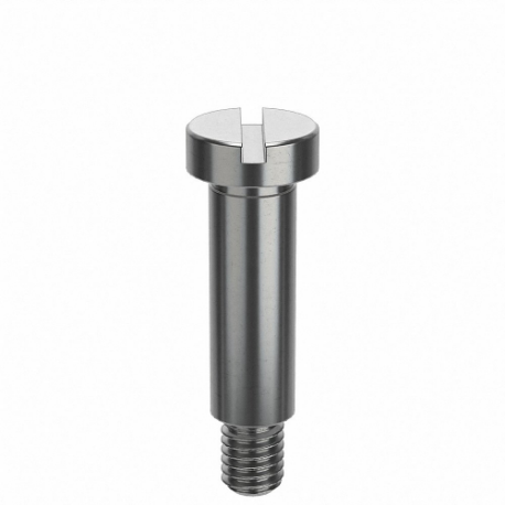 GRAINGER STR401M4X12 Shoulder Screw, M3-0.50 Thread Size, 4 mm Thread Length, 12 mm Shoulder Length, Plain | CQ4NJJ 45GA23