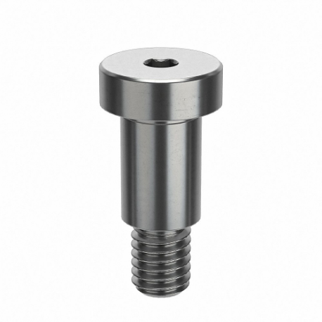GRAINGER STR40214C06H Shoulder Screw, #10-32 Thread Size, 1/4 Inch Thread Length, 3/8 Inch Length, Plain | CQ4MQP 45GC65