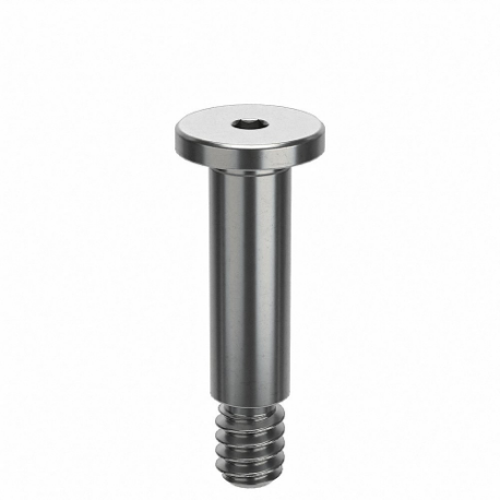 GRAINGER STR40253C08HUL Shoulder Screw, #6-32 Thread Size, 3/16 Inch Thread Length, 1/2 Inch Length, Plain | CQ4MWG 45GD62