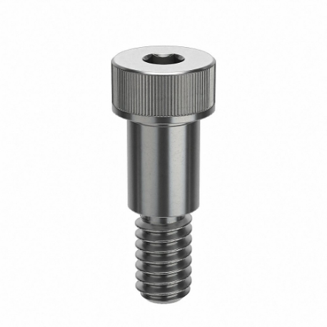 GRAINGER STR61631C06 Shoulder Screw, #8-32 Thread Size, 3/16 Inch Thread Length, 3/8 Inch Length, Std, Plain | CQ4MZW 420D61