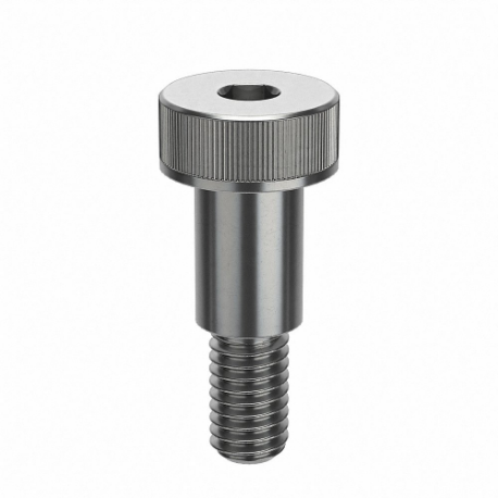 GRAINGER STR616M8X12 Shoulder Screw, M6-1.00 Thread Size, 11 mm Thread Length, 12 mm Shoulder Length, Std | CQ4NLZ 420N15