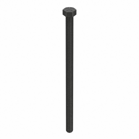 GRAINGER TAPG538168 Hex Head Cap Screw, Steel, Grade 5, Black Oxide, 3/8 16, Coarse, 8 Inch Length | CQ6XGH 30Z641