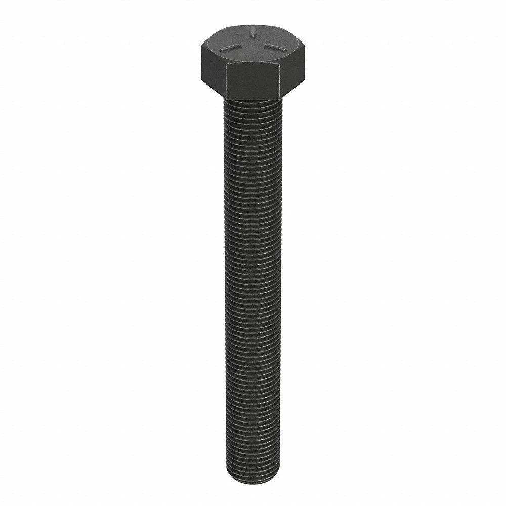 GRAINGER TAPG512204 Hex Head Cap Screw, Steel, Grade 5, Black Oxide, 1/2 20, Fine, 4 Inch Length | CQ6XFX 30Z676