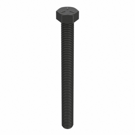 GRAINGER TAPG5716144 Hex Head Cap Screw, Steel, Grade 5, Black Oxide, 7/16 14, Coarse, 4 Inch Length | CQ6XGW 30Z653
