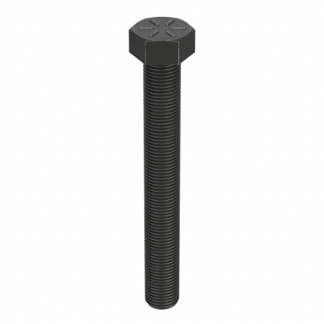 GRAINGER TAPG8716206 Hex Head Cap Screw, Steel, Grade 8, Black Oxide, 7/16 20, Fine, 6 Inch Length | CQ6XLN 30Z881