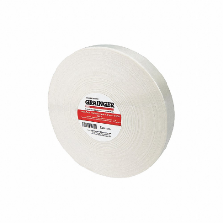 GRAINGER TC441 Foam Tape, Square, White, 11/16 Inch x 11/16 Inch, 1/16 Inch Tape Thick, 864 Pack Qty | CQ4LNC 49Z375