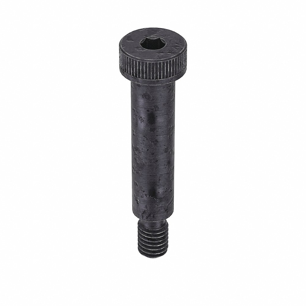Shoulder Screw, 3/8 In - 16 Thread Size, 2 In Shoulder Lg., 5/16 In Head Ht., 3/4 In Head Dia., 84000 psi Shear Strength