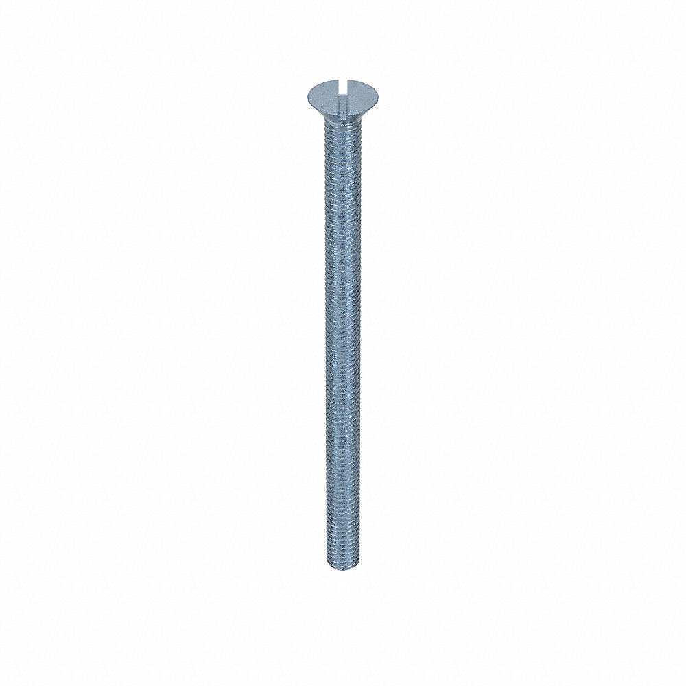 GRAINGER U24540.037.0600 Machine Screw Flat 3/8-16 X 6 Length, 50PK | AG2KRP 31KJ24