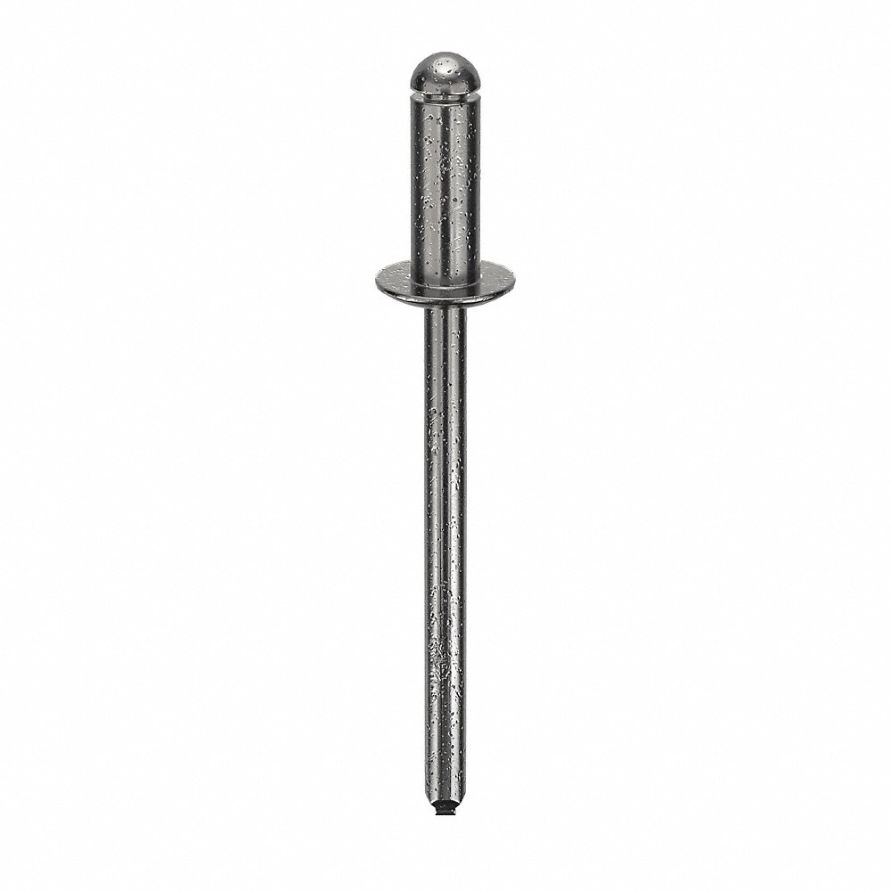GRAINGER U33900.015.5253 Blind Rivet 5/32 Inch X 0.413 Inch Dome, 500PK | AG2WYR 32MP10