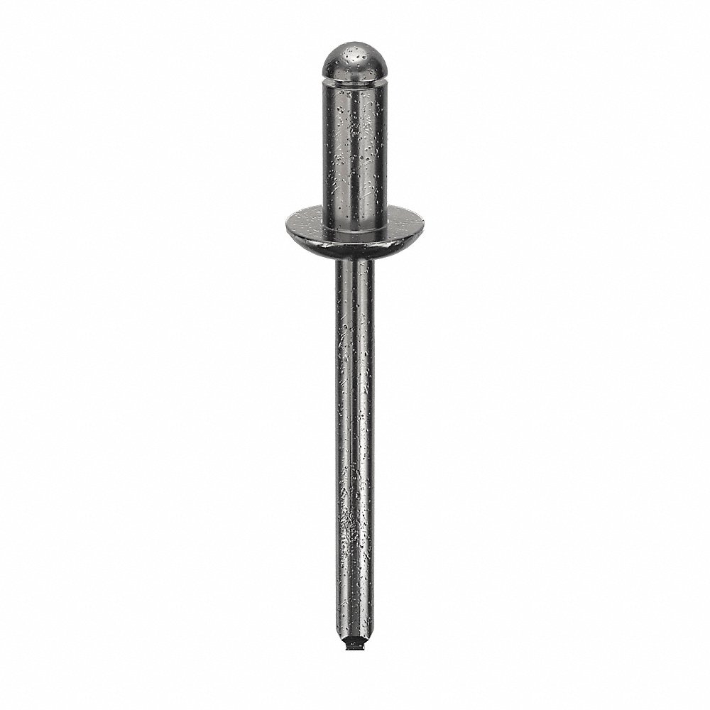 GRAINGER U34320.018.0064 Blind Rivet 3/16 Inch X 0.416 Inch Dome, 250PK | AG2XBL 32MR65