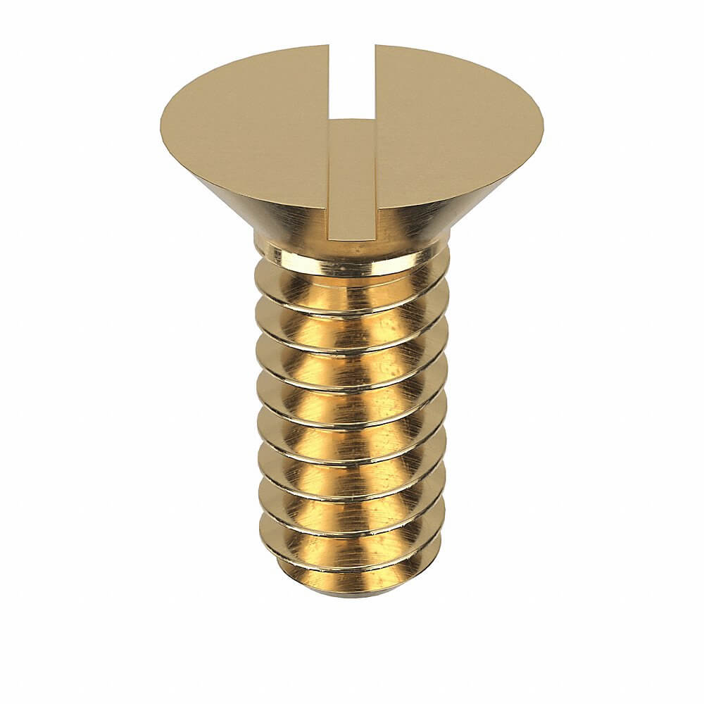 GRAINGER U48170.019.0050 Machine Screw Flat 10-24 X 1/2 Length, 50PK | AH3EJH 31JT64