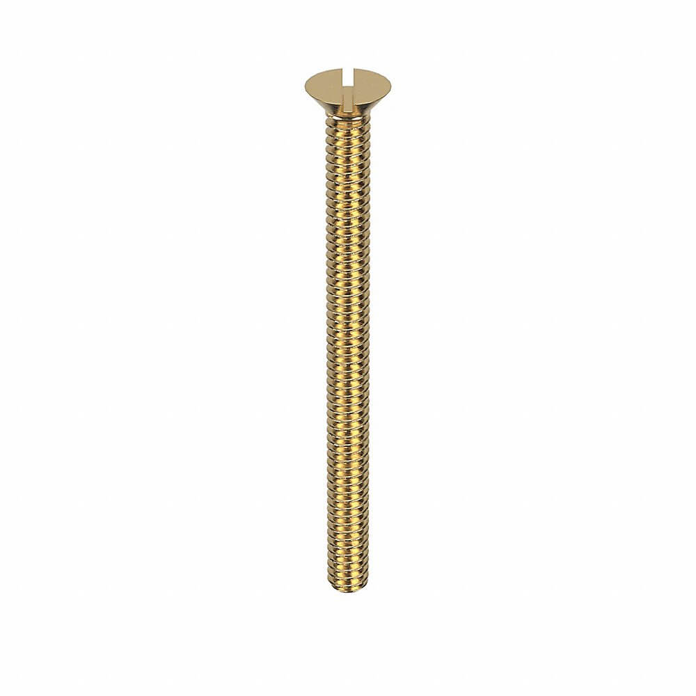 GRAINGER U48170.019.0250 Machine Screw Brass, 50PK | AH3EJP 31JT70