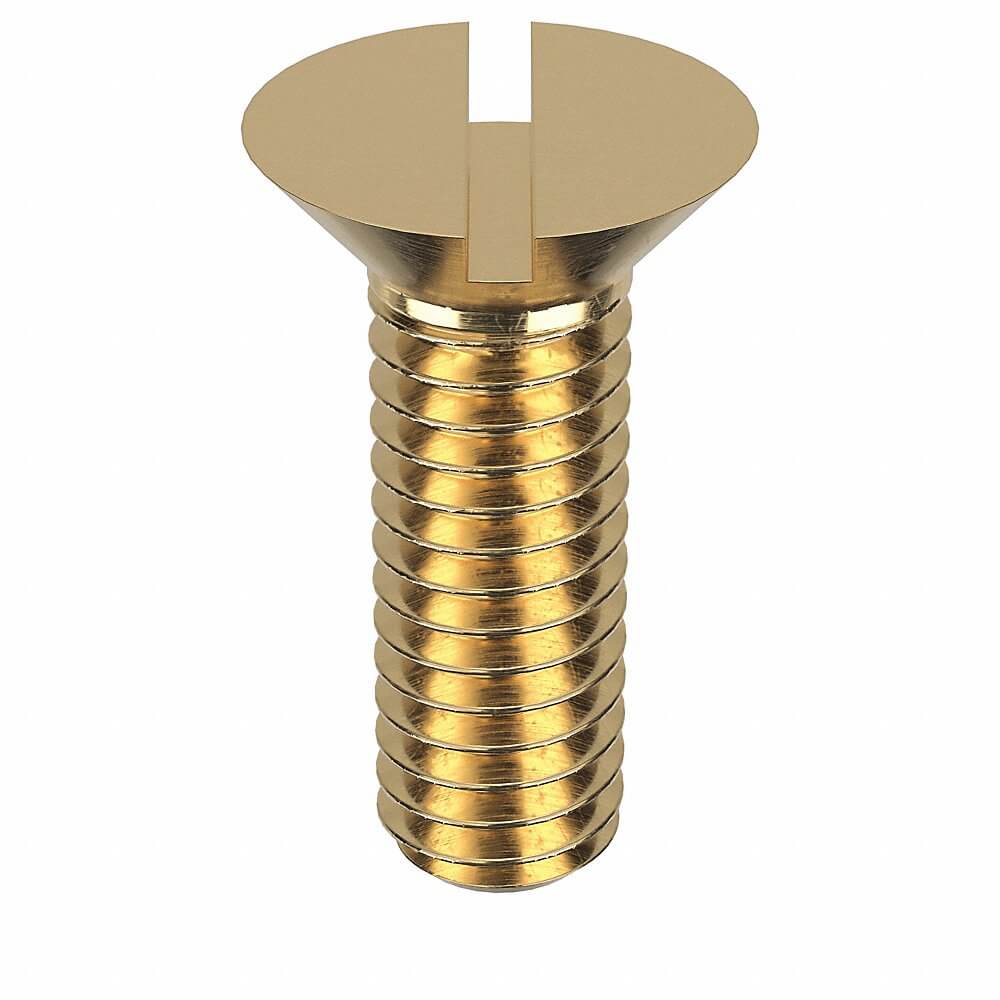 GRAINGER U48170.031.0100 Machine Screw Flat 5/16-18 X 1 Length, 25PK | AH3EKE 31JT87