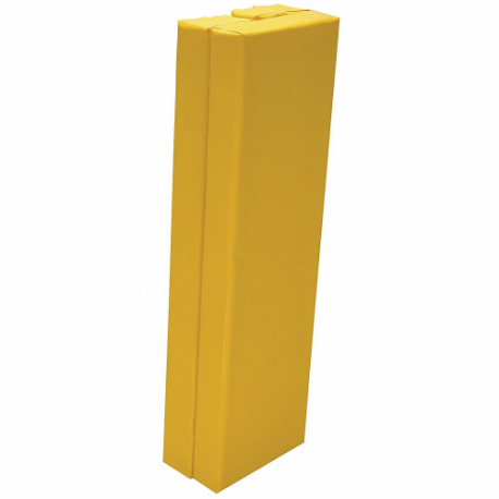 GRAINGER V-PAD-S-310-Y Column Protector, 10 Inch Fits Column Size, 36 Inch Overall Height, 16 Inch Overall Width | CQ2FDH 45XD88