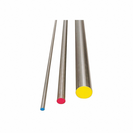 GRAINGER W1D346 W1 Tool Steel Rod, 36 Inch Overall Length, 0.75 Inch Outside Dia Decimal Equivalent | CQ7QLL 33J360