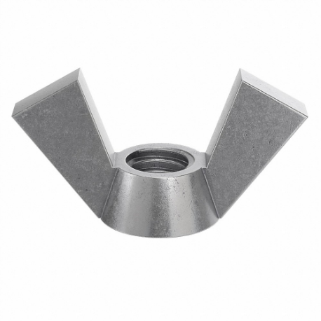Wing Nut, 3/4 In - 6 Thread Size, Plain, Ductile Iron, ACME, Right Hand