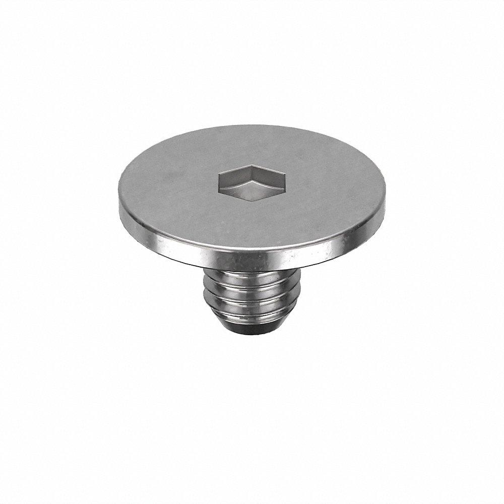 GRAINGER Z1912 Binding Screw, 3/8 Inch-16 Thread Size, 1/2 Inch Brl Dia, 316 Stainless Steel, Plain | CP7PRW 45GF29