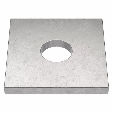 GRAINGER Z8757-188 Square Washer, Screw Size 3/4 Inch, Stainless Steel | CP9NZB 420R06