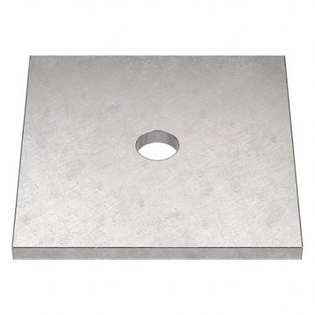 GRAINGER Z8926-188 Square Washer, Screw Size 1/4 Inch, Stainless Steel | CP9NYU 420N81