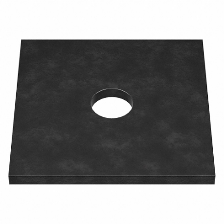 GRAINGER Z8927-BOX Square Washer, Screw Size 3/8 Inch, Steel, Grade 2, Black Oxide, 0.438 Inch Size In Dia | CP9PDK 420N85