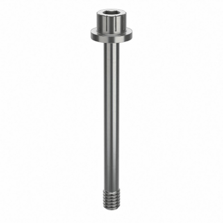 GRAINGER ZPS44008C24 Socket Head Cap Screw, #8-32 Thread Size, 1 11/16 Inch Length, Flanged Std, Plain | CQ4VLR 45FP70