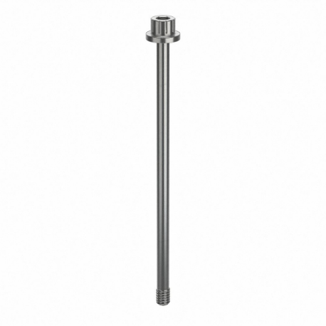 GRAINGER ZPS44008C48 Socket Head Cap Screw, #8-32 Thread Size, 3 3/16 Inch Length, Flanged Std, Plain | CQ4VQN 45FP82