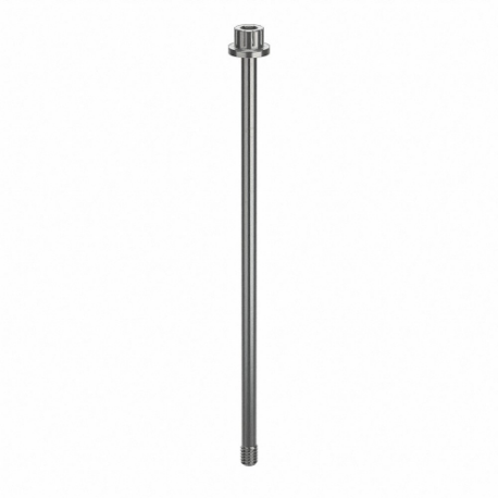 GRAINGER ZPS44008C62 Socket Head Cap Screw, #8-32 Thread Size, 4 1/16 Inch Length, Flanged Std, Plain | CQ4VRJ 45FP89