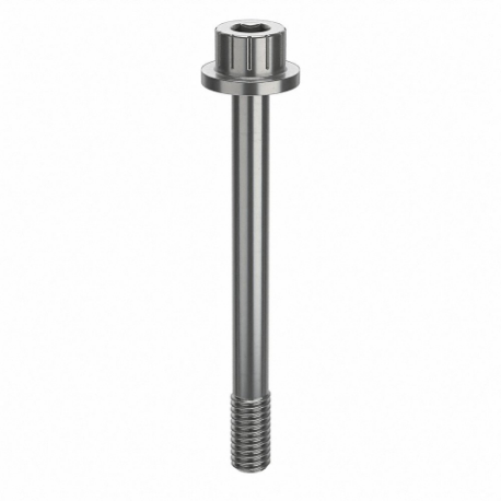 GRAINGER ZPS44010F24 Socket Head Cap Screw, #10-32 Thread Size, 1 7/8 Inch Length, Flanged Std, Plain | CQ4VCJ 45FR02