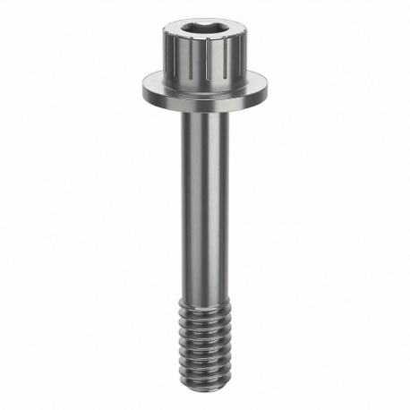 GRAINGER ZPS44014C16 Socket Head Cap Screw, 1/4-20 Thread Size, 1 7/16 Inch Size Length, Plain, Stainless Steel | CQ4WBV 45FR60