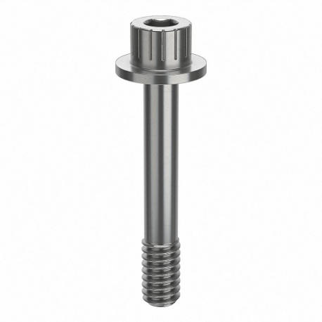 GRAINGER ZPS44014C18 Socket Head Cap Screw, 1/4-20 Thread Size, 1 9/16 Inch Size Length, Plain, Stainless Steel | CQ4XQW 45FR61
