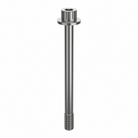 GRAINGER ZPS44014C38 Socket Head Cap Screw, 1/4 Inch-20 Thread Size, 2 13/16 Inch Size Length, Plain, SS | CQ4WDH 45FR71